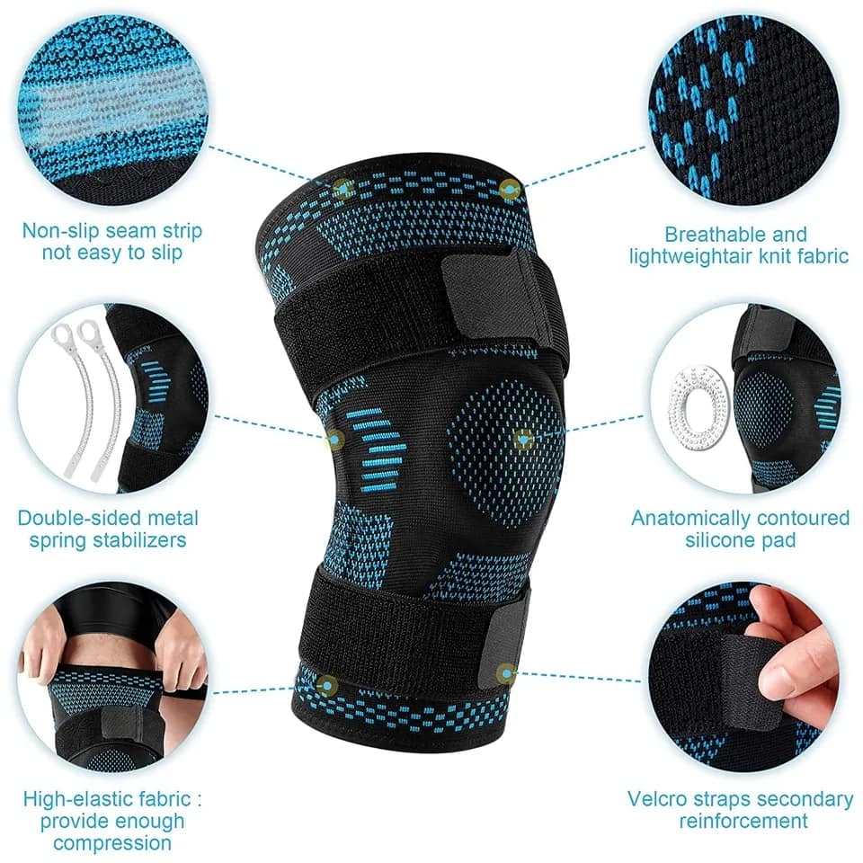 Compression Knee brace with extra support