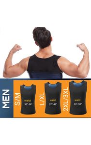 Men's Great Quality Hot Sauna Sweat Vest Online 2021