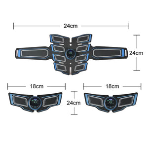 EMS Muscle Stimulator Professional Waist Trainer for Men and Women Abs Trainer Abdominal Muscle Toner Electronic Toning Belts