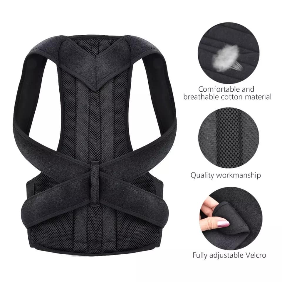 Posture Corrector With Back Support Belt