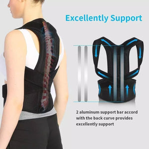 Posture Corrector With Back Support Belt