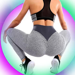 Tiktok leggings, womens scrunch booty yoga pants high waist ruched butt lifting tummy control tights