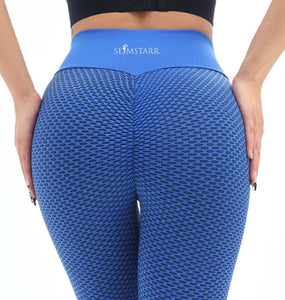 Women's scrunch booty yoga pants high waist ruched butt lifting tummy –  Slimstarrwaisttrainers