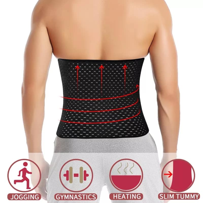 Mens WaistTrainer Corset Slimming Gridle