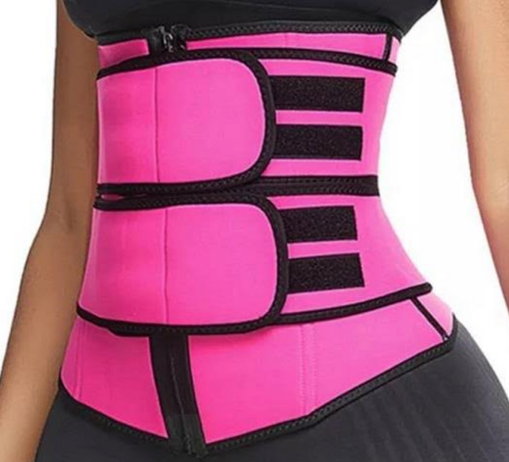 Best High Quality Sweat Workout Pink Belt for Women - Waist Trainer
