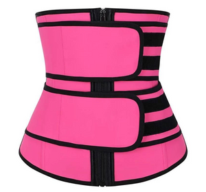Best High Quality Sweat Workout Pink Belt for Women - Waist Trainer
